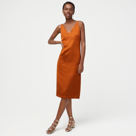 j crew slip dress